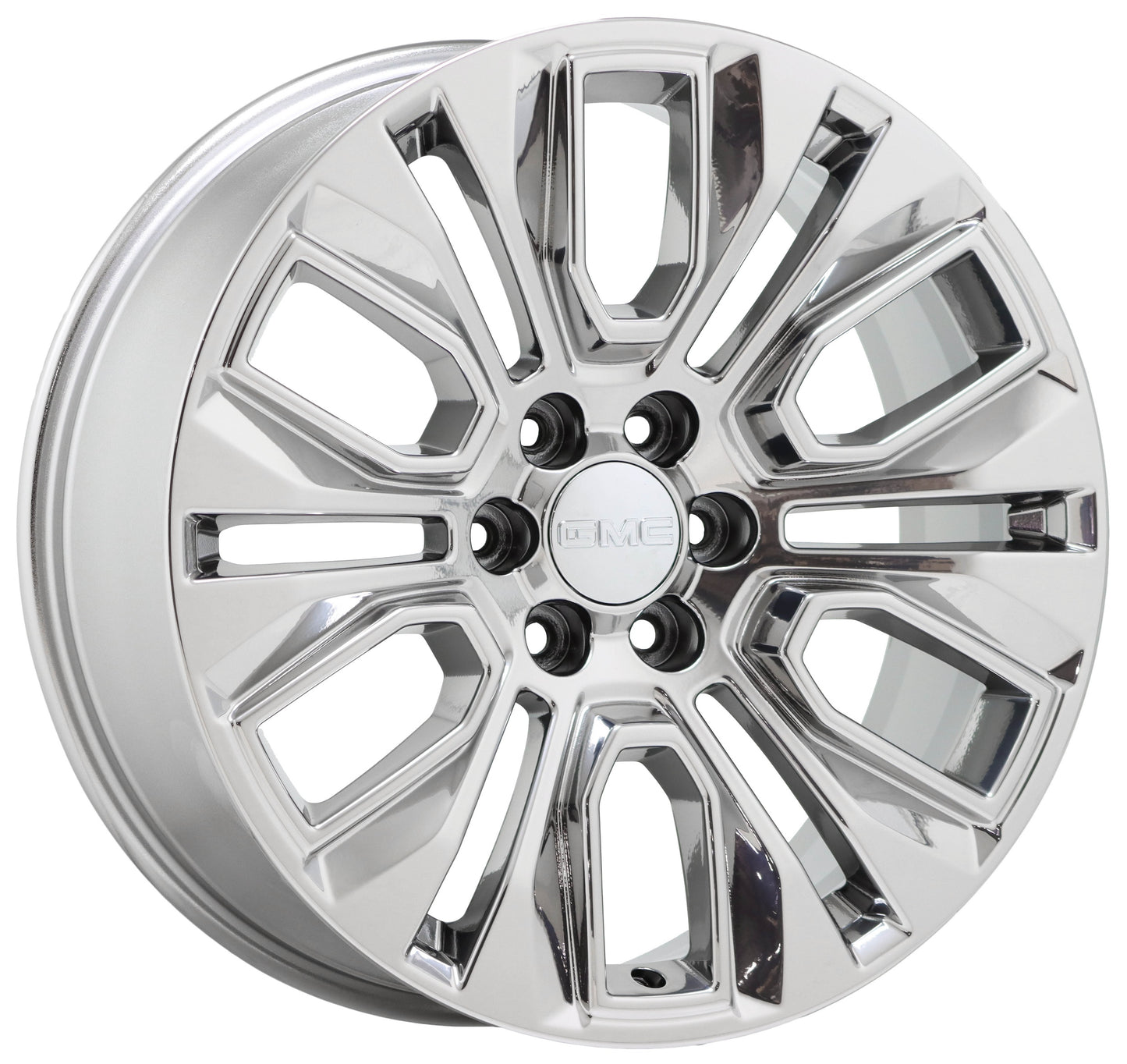 22" GMC Sierra 1500 Bright Chrome wheels rims Factory OEM set 5943 EXCHANGE