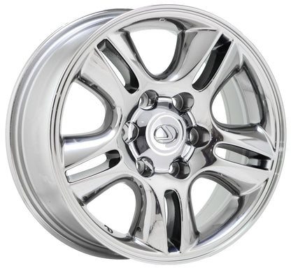 17" Lexus GX470 Bright Chrome wheel rim Factory OEM 2003-2009 74167