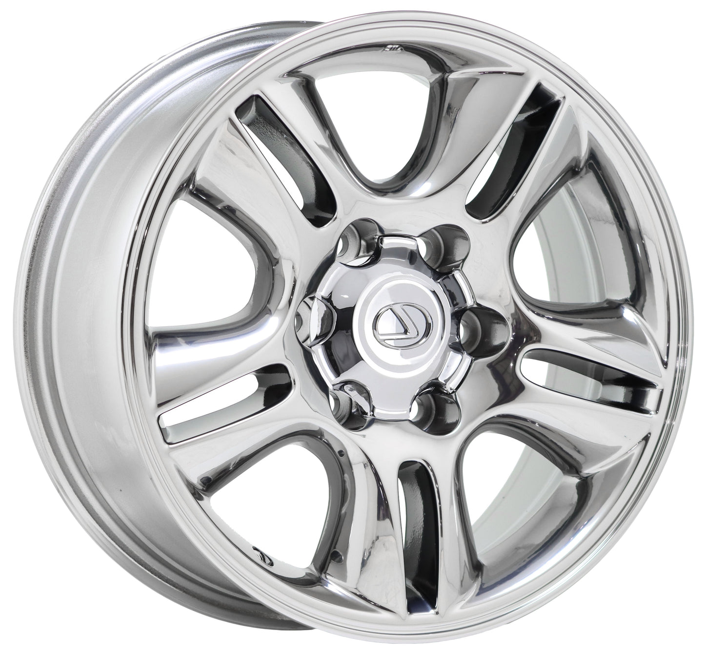 17" Lexus GX470 Bright Chrome wheels rims Factory OEM 2003-2009 set 74167