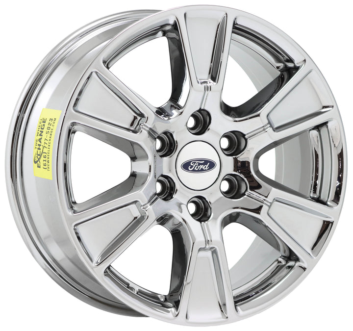 Ford Premium Factory OEM Wheels Rims Stock Replacement Chrome Black ...