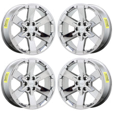 Load image into Gallery viewer, 22&quot; Escalade Silverado SIerra Bright Chrome wheels rims Factory OEM CK162 5662
