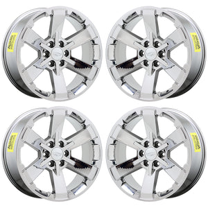 22" Escalade Silverado SIerra Bright Chrome wheels rims Factory OEM CK162 5662