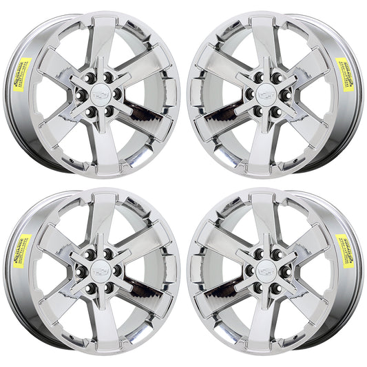 22" Escalade Silverado SIerra Bright Chrome wheels rims Factory OEM CK162 5662
