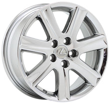 Load image into Gallery viewer, 17&quot; Lexus ES350 Bright Chrome wheels rims Factory OEM set 74190
