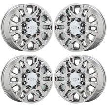 Load image into Gallery viewer, 18&quot; Silverado 2500 3500 PVD Chrome wheels rims Factory OEM 2020 2021 set 4 5959
