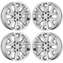 Load image into Gallery viewer, 22&quot; Chevy Silverado 1500 PVD Chrome wheels rims Factory OEM GM set 5663
