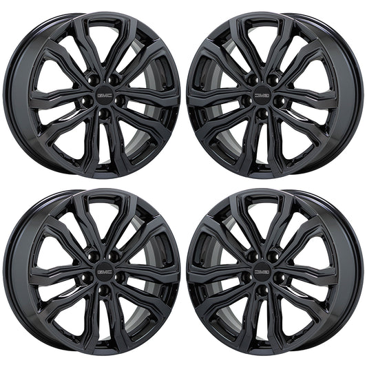 19" GMC Terrain Black Chrome wheels rims Factory OEM set 5836
