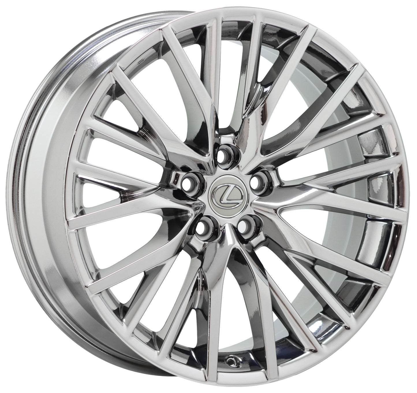20" Lexus RX350 RX450H Bright Chrome wheels rims Factory OEM set 74339 EXCHANGE