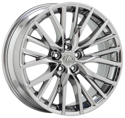 20" Lexus RX350 RX450H Bright Chrome wheels rims Factory OEM set 74339 EXCHANGE