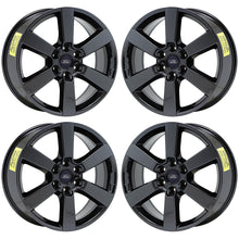 Load image into Gallery viewer, 20&quot; Ford F150 Truck Black Chrome wheels rims Factory OEM set 4 10005
