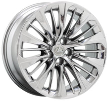 Load image into Gallery viewer, EXCHANGE 20x8.5 Lexus LS500 LS500h PVD Chrome wheel rim OEM 2018 2019 2020 74370
