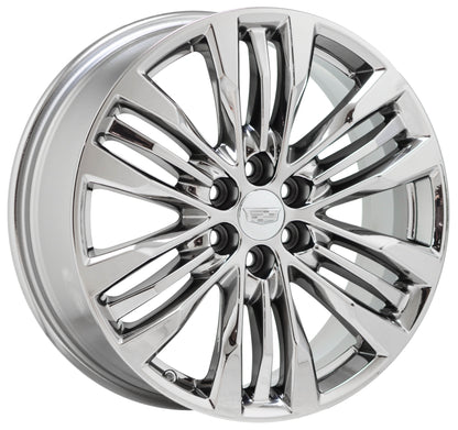 20" Cadillac XT5 Bright Chrome wheels rims Factory OEM set 4801