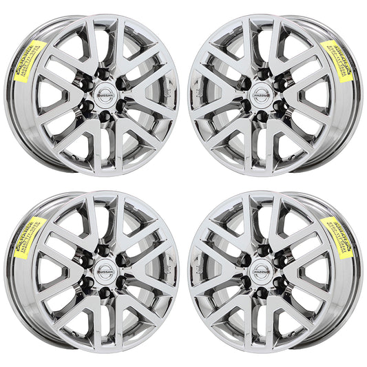16" Nissan Frontier Xterra Bright Chrome wheels rims Factory OEM 62611 EXCHANGE