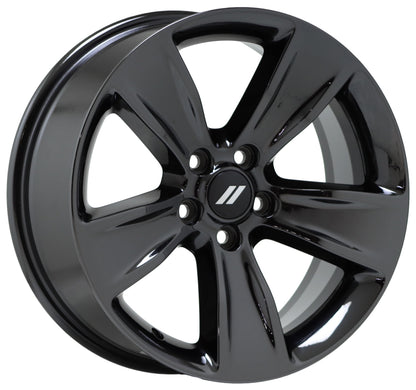 18" Dodge Charger Challenger Black Chrome wheels Factory OEM set 4 2521 EXCHANGE