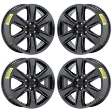 Load image into Gallery viewer, 20&quot; GMC Acadia Black Chrome wheels rims Factory OEM 2017 2018 2019 2020 set 5799
