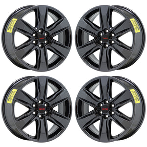 20" GMC Acadia Black Chrome wheels rims Factory OEM 2017 2018 2019 2020 set 5799