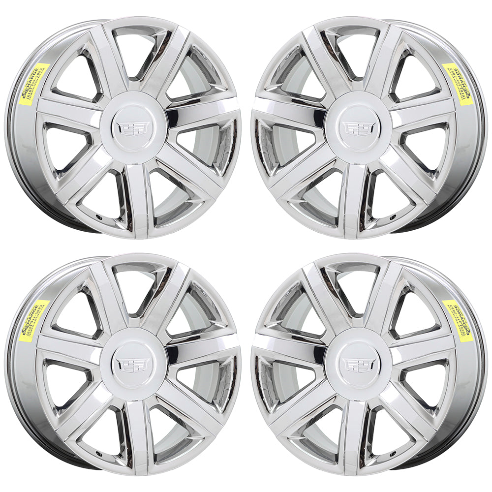 22" Cadillac Escalade Bright Chrome wheels rims Factory OEM 4739 EXCHANGE
