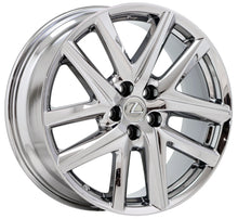 Load image into Gallery viewer, EXCHANGE 19&quot; Lexus GS200 F-Sport PVD Chrome wheels OEM set 4 74347
