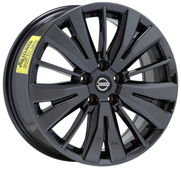 18" Nissan Pathfinder Black Chrome wheels rims Factory OEM 2017 2018 2019 set 4