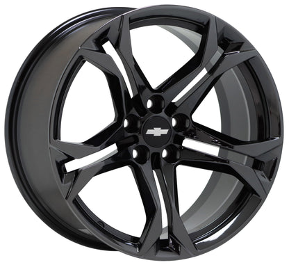20" Chevrolet Camaro ZL1 Black Chrome Wheels Rims Factory OEM 5775 5776 EXCHANGE