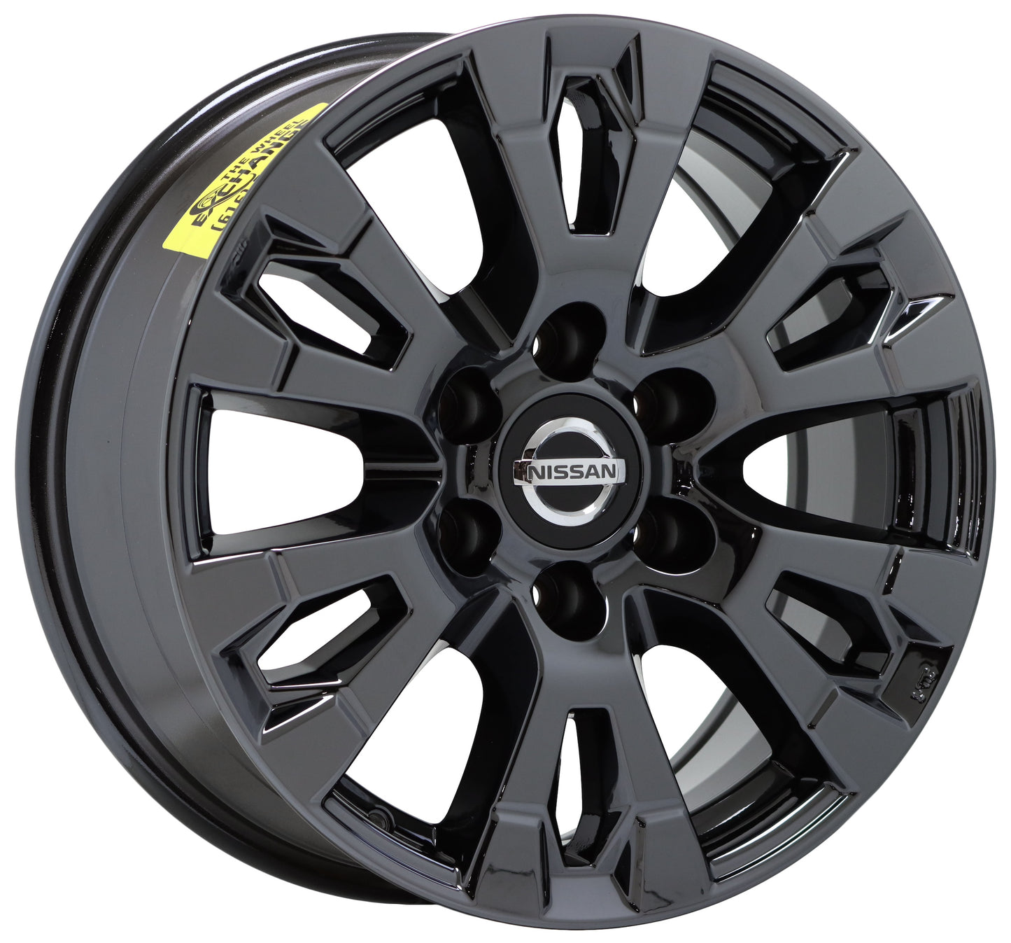18" Nissan Armada Titan Black Chrome wheels rims Factory OEM set 62751 EXCHANGE