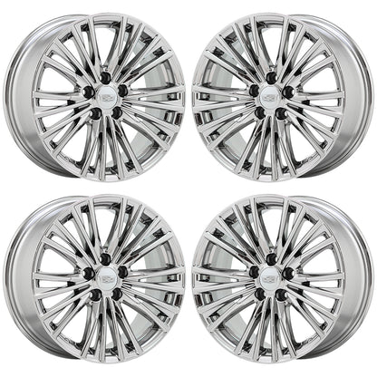18" Cadillac CT4 Bright Chrome wheels rims Factory OEM 4861 96916 EXCHANGE