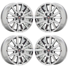 Load image into Gallery viewer, 17&quot; Cadillac CTS sedan PVD Chrome wheels rims Factory OEM GM set 4 4668
