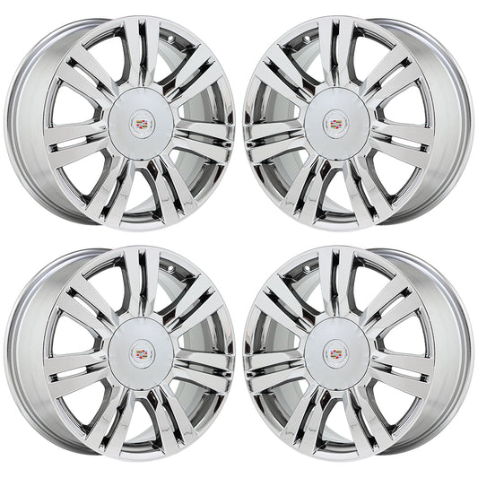 18" Cadillac SRX Bright Chrome wheels rims Factory OEM set 4664