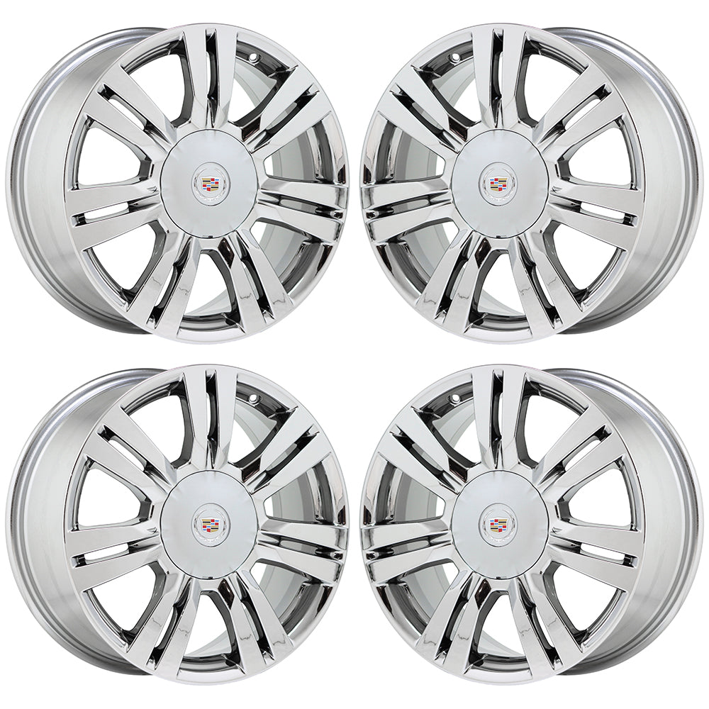 18" Cadillac SRX Bright Chrome wheels rims Factory OEM set 4664
