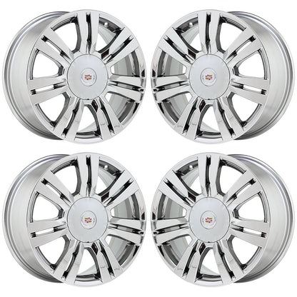 18" Cadillac SRX Bright Chrome wheels rims Factory OEM set 4664