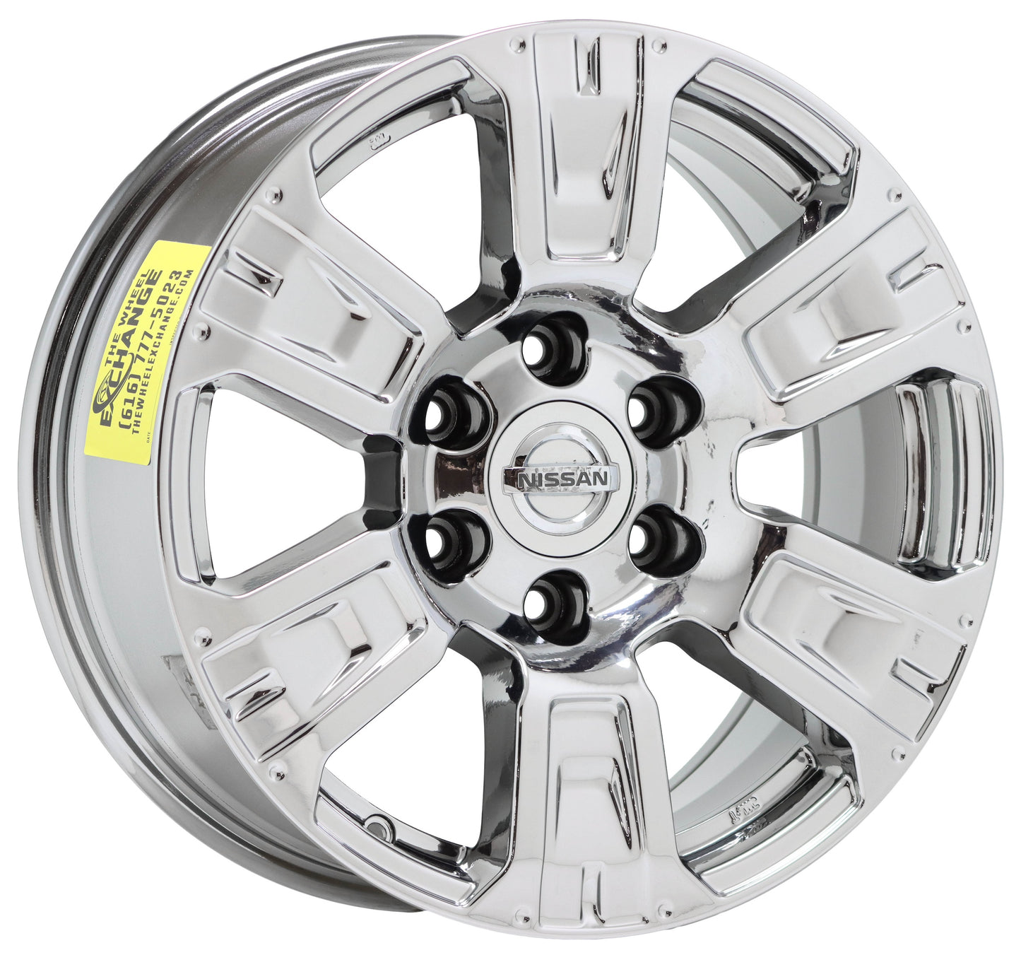 18" Nissan Titan Bright Chrome wheels rims Factory OEM set 4 62752 EXCHANGE