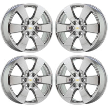 Load image into Gallery viewer, EXCHANGE 20&quot; Chevrolet Traverse PVD Chrome wheels rims Factory OEM GM set 5406
