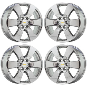 EXCHANGE 20" Chevrolet Traverse PVD Chrome wheels rims Factory OEM GM set 5406