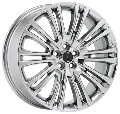 20" Lincoln MKX Bright Chrome wheels rims Factory OEM set 10075 EXCHANGE