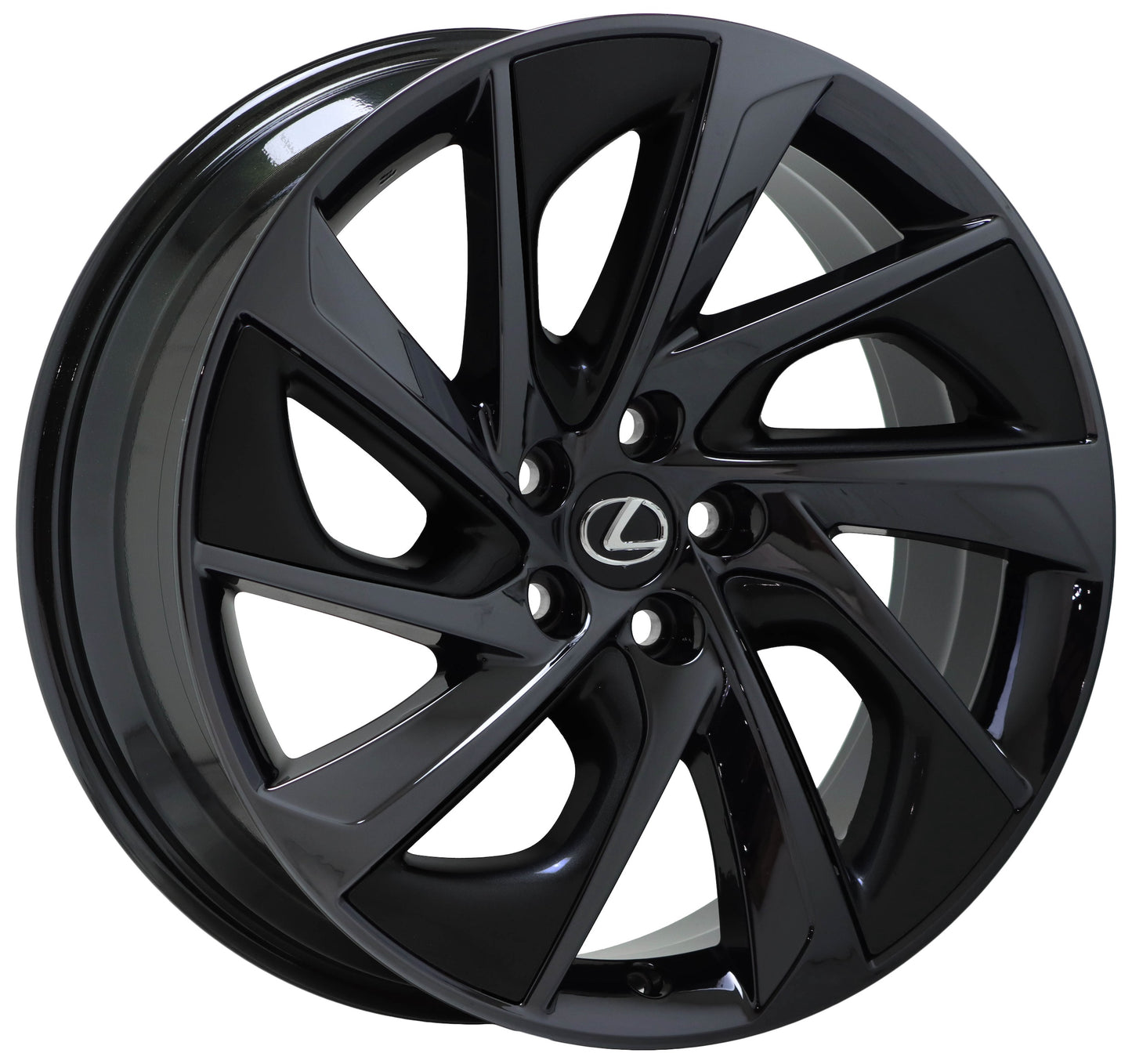 20" Lexus RX350 RX450H Black Chrome wheels rims Factory OEM set 74337 EXCHANGE