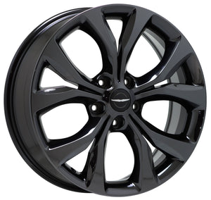 EXCHANGE 20" Chrysler Pacifica Black Chrome wheels rims Factory OEM 2596