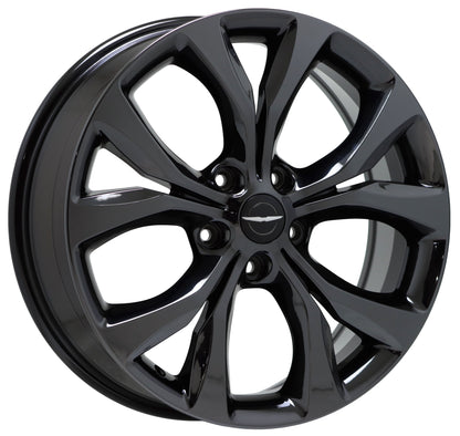 20" Chrysler Pacifica Black Chrome wheels rims Factory OEM 2596