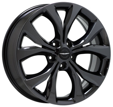 20" Chrysler Pacifica Black Chrome wheels rims Factory OEM 2596