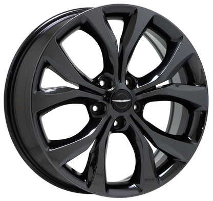 20" Chrysler Pacifica Black Chrome wheels rims Factory OEM 2596