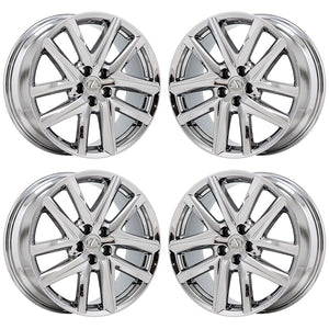19" Lexus GS 200 300 350 450 F-Sport Bright Chrome wheels Factory OEM set 74347