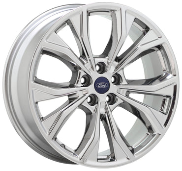 20" Ford Explorer Bright Chrome wheels rims Factory OEM set 10268