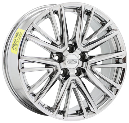 20" Cadillac CT5 CT6 XTS Bright Chrome wheels rims Factory OEM set 4843