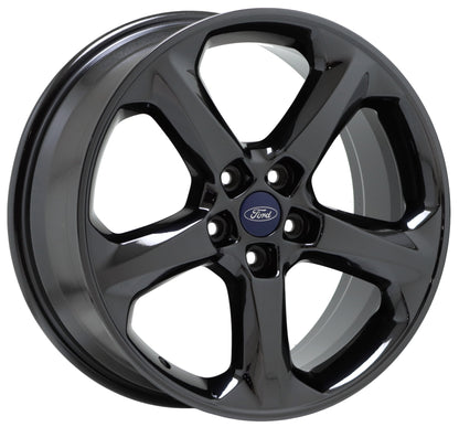 18" Ford Fusion Black Chrome wheels rims Factory OEM set 3959 EXCHANGE