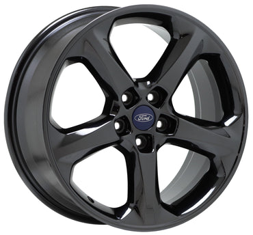 18" Ford Fusion Black Chrome wheels rims Factory OEM set 3959