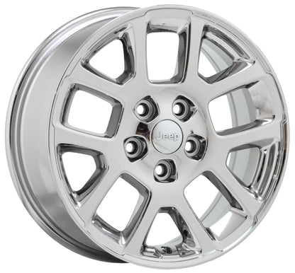18" Jeep Gladiator Bright Chrome wheels rims Factory OEM 2020-2023 set5 9241