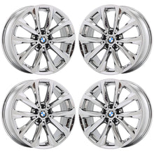 Load image into Gallery viewer, 19&quot; BMW X3 X4 Bright Chrome wheels rims Factory OEM set 86351 EXCHANGE
