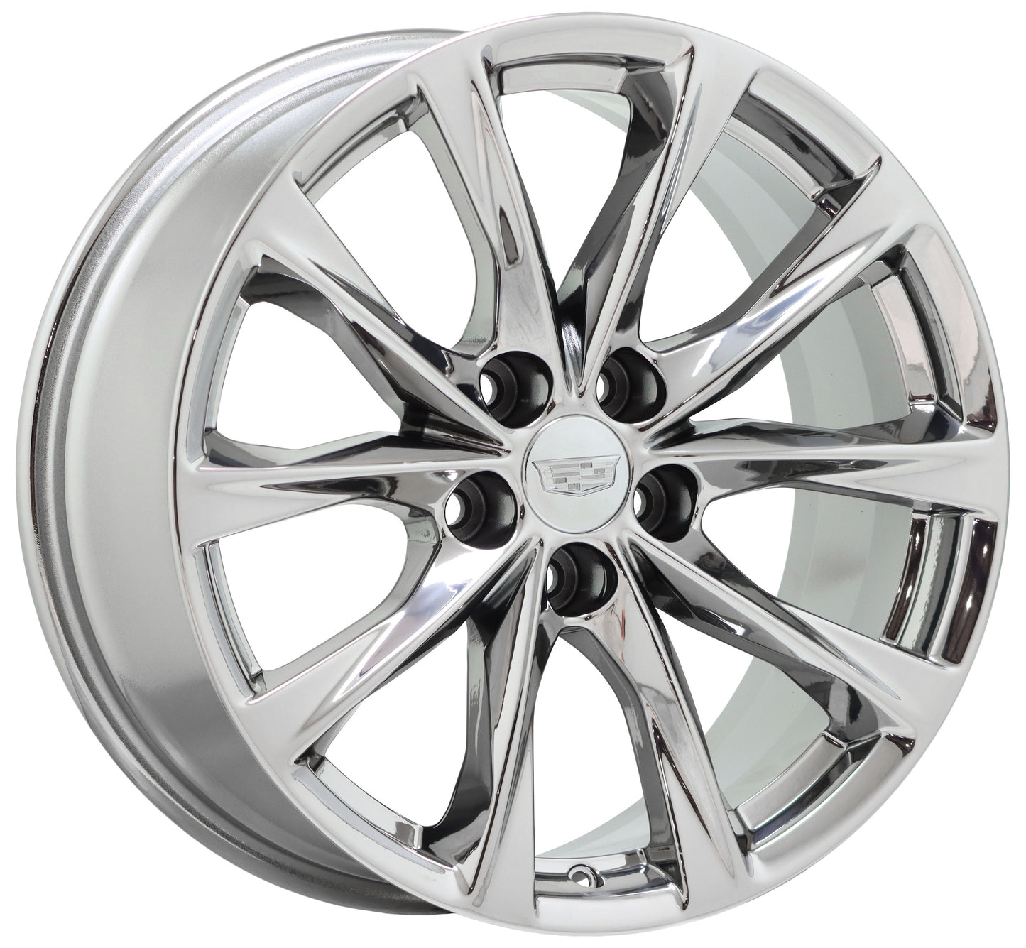 19" Cadillac CT5 V-Series Bright Chrome wheels rims Factory OEM GM 4839 EXCHANGE