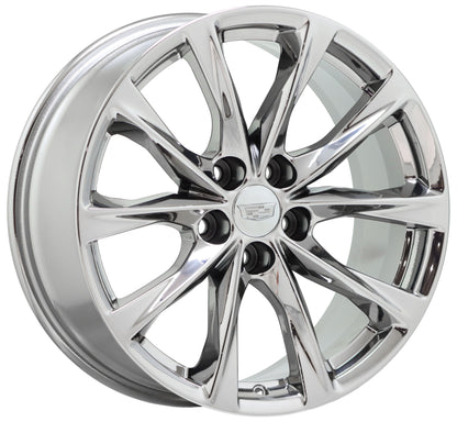 19" Cadillac CT5 V-Series Bright Chrome wheels rims Factory OEM set 4839