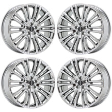 Load image into Gallery viewer, EXCHANGE 20&quot; Lincoln MKX PVD Chrome Wheels Factory OEM Set 2016-2018  10075
