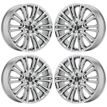 Load image into Gallery viewer, 20&quot; Lincoln MKX Nautilus PVD chrome wheels rims Factory OEM set 4 10075
